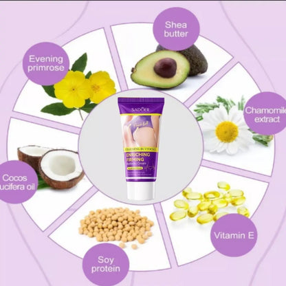 Realza Tus Curvas: Crema Reafirmante para Glúteos con Efecto Tonificante