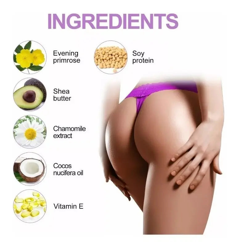 Realza Tus Curvas: Crema Reafirmante para Glúteos con Efecto Tonificante